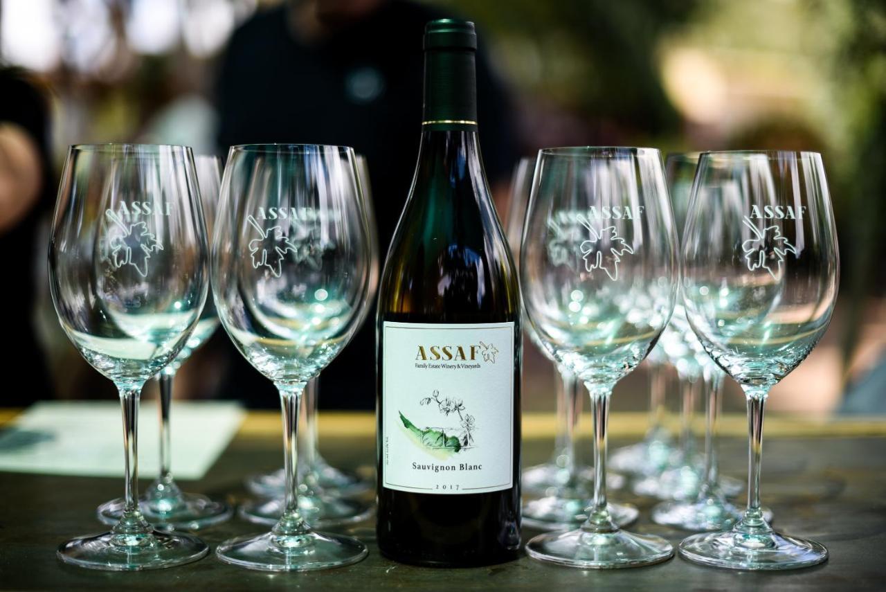 Assaf Boutique Winery & Cabins Kidmat Tsvi المظهر الخارجي الصورة